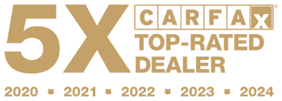 Carfax Trophies Ramsey Chrysler Jeep Dodge is a 5x CARFAX Top-Rated Dealer