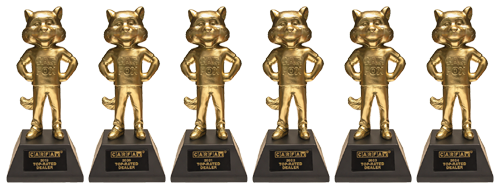 Carfax Trophies Ramsey Mazda is a 6x CARFAX Top-Rated Dealer